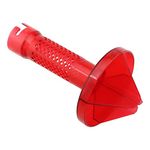 JJHXSM Dirt Cup Baffle 146x79mm Red Dirt Cup Baffle for Hoover Linx Vacuum BH50010, BH50015