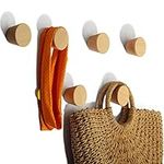 Shappy 6 Pieces Wooden Coat Hooks W