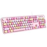 Dilter Wired Keyboard, 104 Keys Ful