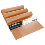 Extra Large Heavy Duty Oven Liner by Linda’s Essentials (3 Pack) - Oven Liners for Bottom of Oven for Gas, Electric Fan Assisted Ovens 58.4x41.3cm Reusable Oven Mats for Bottom of Oven (Copper)