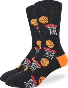 Good Luck Sock Men's Basketball Socks, Big & Tall, Shoe Size 13-17