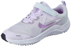 Nike Boys Running Shoes Downshifter 12 Nn (PSV)-Violet Frost/Metallic Silver-Dm4193-500-1.5Uk