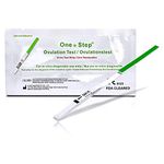 One Step 20 x Ovulation Strips 20miu/ml Test Kit Sensitive Fertility Predictor Testing Sticks (Wide Width)