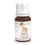 Naturalis Essence of Nature Ginger Essential Oil 100% Pure, Natural & Undiluted Therapeutic Grade for Hair & Skin Care - 10ml