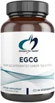 Designs for Health EGCg - Decaffeinated Green Tea Extract (225mg) + Polyphenols Antioxidant Supplement - Non-GMO Vegan Green Tea Pills (60 Capsules)