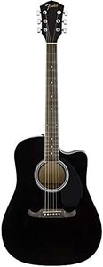 Fender Acoustic Guitar Dreadnought Cutaway Electronics FA-125CE Black 972713506