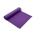 FAIRWAYUK Yoga Mat - Non Slip Exercise Mat for Home, Premium Eco Friendly Workout Mat with Carry Strap, Indoor Outdoor Excersize Mat, Gym Men Women - 6mm Thick 183 x 60 cm, Purple