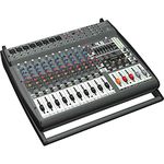 Behringer PMP4000 1600-Watt 16-Channel Powered Mixer, Multi-FX Processor and FBQ