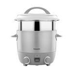 Panasonic SR-ETC(18) SB I New Launch Timer Cooker With Temprature Control| 1.8 Litres Capacity |Cooks upto 1 Kg Raw Rice | Stainless Steel Cooking Pan , SS Lid & Cooking Pan I With Keep Warm Function | Warranty 5 Years on Heating Plate & 2 Years Product