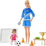 Barbie Soccer Coach Playset with Bl