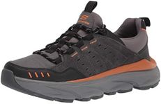 Skechers Men's Delmont-Sonaro Hiking Shoe, Black/Black, 11