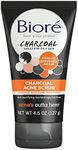 Bioré Charcoal Acne Face Scrub, wit