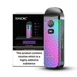 SMOK NORD 4 Vape KIT 80W 2ML 2000 mAh Battery, Durable, Protable, Stunning E Cigarette Vape Starter Kit SMOK Vape POD (7 Color Armor) No Nicotine