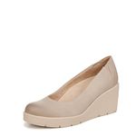 Naturalizer Women's Soul, About Time Wedge, Warm Taupe Tan, 8.5 Wide