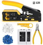 RJ45 Crimp Tool Kit, Ethernet Pass 