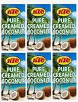 KTC Creamed Coconut 200g x 6 | Natural Coconut Flavor | Perfect for Cooking and Baking | Bulk Pack for Restaurants and Families | Rich and Creamy Texture | Long Shelf Life