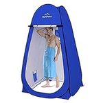 Your Choice Oversized 6.89FT Pop Up Privacy Tent - Camping Shower Changing Tent, Portable Bathroom Toilet Room - Color Blue