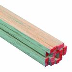 Midwest Products 6044 Micro-Cut Quality Balsa Strip Bundle, 0.125 by 0.125-Inch-Pack of 36