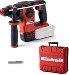 Einhell Power X-Change Cordless SDS Plus Hammer Drill - 2.2 Joule, 18V Brushless 4-in-1 Drill, Impact Drill, Screwdriver And Chisel - HEROCCO 18/20 Solo Rotary Hammer Drill (Battery Not Included)