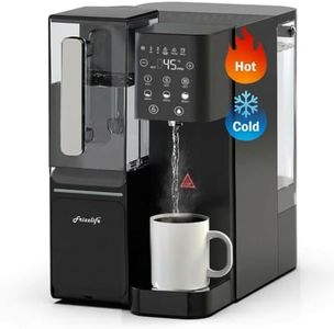 Frizzlife WB99-H Countertop Reverse Osmosis Water Filter, Instant Hot Water Dispenser, Alkaline RO System, NSF/ANSI 58 Certified Elements, Adjustable Temp & Volume, TDS & Filter Life Monitoring