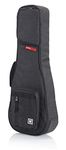 Gator Cases Transit Series Concert Ukulele Gig Bag; Black Exterior (GT-UKE-CON-BLK) Charcoal