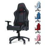 GT OMEGA | Pro Series Gen 2.0 | Gaming Chair Breathable Adjustable Reclining Computer Office Chair (PVC, Red)