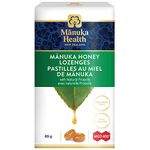 Manuka Health Natural Honey Sore Throat Soothing Lozenges | Cough Cold and Flu Remedy Drops for Adults | Made with Raw MGO 400+ Honey | Infused with Vitamin C and Natural Propolis