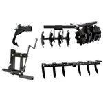 Impact IMPLEMENTS® New Soil Kit for ATV, UTV & Tractors - Includes 1-Point Lift, Cultivator, Disc Plow, & Middle Buster.