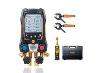 Testo 557s Smart Digital Manifold Kit with Wireless Temperature and Vacuum Probes, -14 to 870 psi