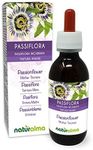Passionflower (Passiflora incarnata) herb with Flowers Alcohol-Free Mother Tincture Naturalma - Liquid Extract Drops 120 ml - Food Supplement - Vegan