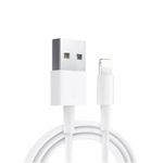 Original 5 Watt Charging Cable Compatible with iPhone 5se | 6 |6s| 6splus|6plus|7|7 Plus|8|8 Plus|(USB to Lightening Only Cable)