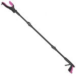 Kekoy 44'' Grabber Reacher Tool with Light, Extra Long Litter Pickers for Adults Grabber Stick for Elderly, Helping Hand Grabber for Disabled Aid Picker Upper Grabber,Portable Rubbish Pick Up (Rose)