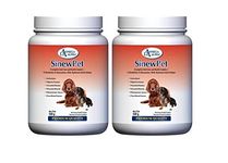 Omega Alpha Pets - Performance & Mobility-A Complete Joint Care and Health Complex + D-Chondroitin, D-Glucosamine, MSM, Hyaluronic Acid & Collagen- SinewPet-500g (Two Bottles)