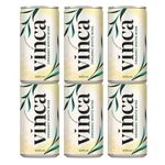 Vinca - Organic Canned White Wine, Crisp & Aromatic, Portable & Eco-Friendly, 187ml Multi-Pack of 6