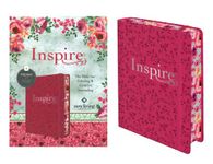 Inspire Bible NLT, Filament Enabled Edition (Hardcover Leatherlike, Pink Peony): The Bible for Coloring & Creative Journaling