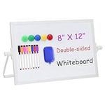 TONICE White Board 8x12" Magnetic D