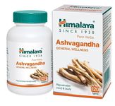 Himalaya Ashvagandha - 120 Tablets | Stress Relief | Rejuvenates Mind & Body | Improves Strength & Energy | General Wellness