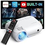 【APP Built-in】 Smart Projector Blue