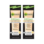 Garnier Skin Naturals, B.B. Cream, Moisturising & Brightening, Bright Complete Vitamin C, 2 x 30 g