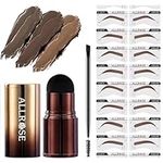 ALLROSE Eyebrow Stamp Stencil Kit -