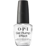 OPI Gel Plump Effect Nail Polish Top Coat High Gloss Finish and Long Lasting Gel Look Finish, 15ml