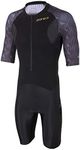 ZONE3 Men's Lava Short Sleeve Trisuit