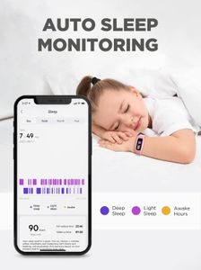 BIGGERFIVE Vigor 2 Kids Fitness Tracker – Activity & Sleep Monitor