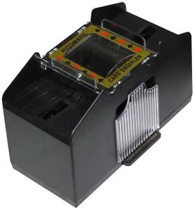 NEEYATI Automatic Card Shuffler Machine | Battery Operated Casino Playing Card Mixer | Fast & Easy Shuffling for Poker, Rummy, Blackjack