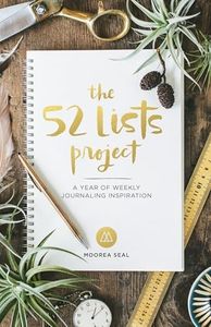 The 52 Lists Project: A Year of Weekly Journaling Inspiration (A Guided Self-Care & Manifestation Journal for Women with Prompts, Photos, and Illustrations)