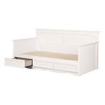 South Shore Savannah Daybed with Storage, Pure White