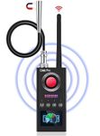 JAXTIN G66 Pro Hidden Camera Detector with AI Auto Scan, Magnetic GPS Tracker, Infrared Camera Finder, LED Display (Medium)