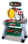 Childrens Toy Work Bench Builders Hat & Tools DIY 45 Piece Role Play Set