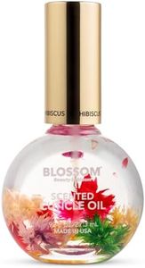 Blossom Cuticle Oil for Nails, Hydrating, Moisturizing, Scented Nail Oil Cuticle Care, Infused with Real Flowers, Made in USA, 0.92 fl. oz, Hibiscus