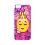 Funny Queen Emoji Series, IPhone 6 Cases, Crystal Emoji Cases for IPhone 6 [White]